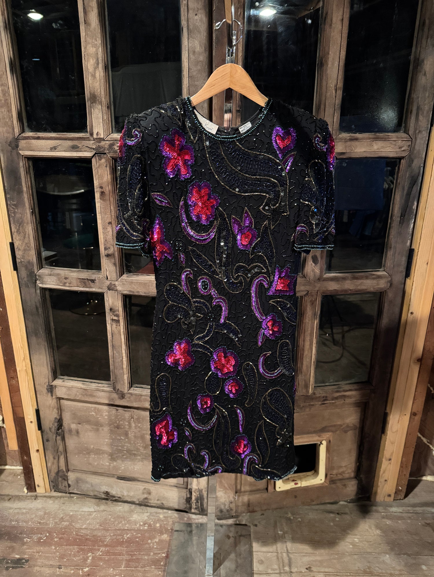 Sequins Beaded Holiday Mini